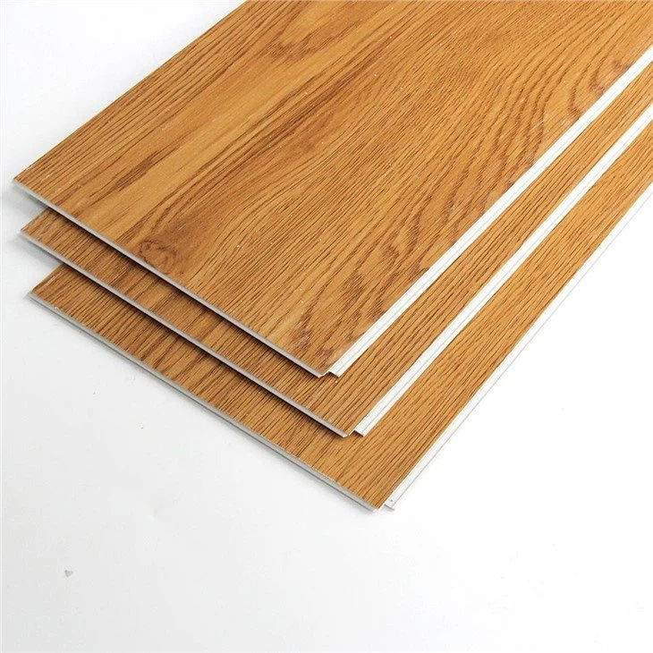 Yellow wood grain SPC floor